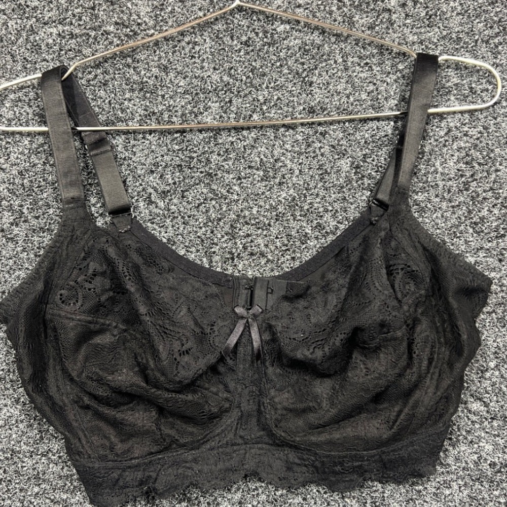 Panache Andorra 5671 Black Lace Full Cup  Bra Womens 34H UK/USA